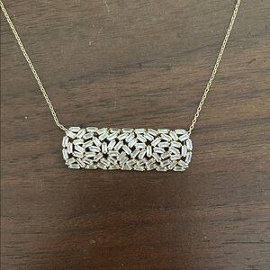 Elegant Gold and Silver Necklace